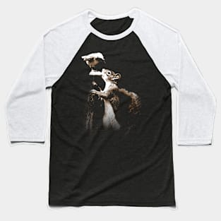 Urban Canine Carousel Chipmunk Delight, Tee Trendsetter Triumphs Baseball T-Shirt